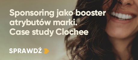 Sponsoring jako booster atrybutów marki. Case study Clochee