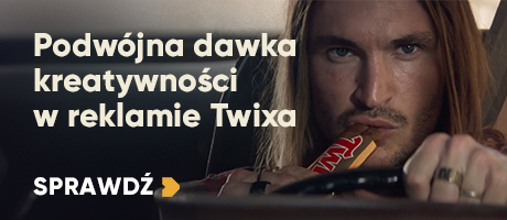 Podwójna dawka kreatywności w reklamie Twixa