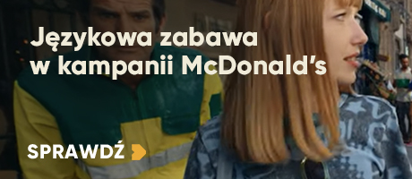 Językowa zabawa w kampanii McDonald's